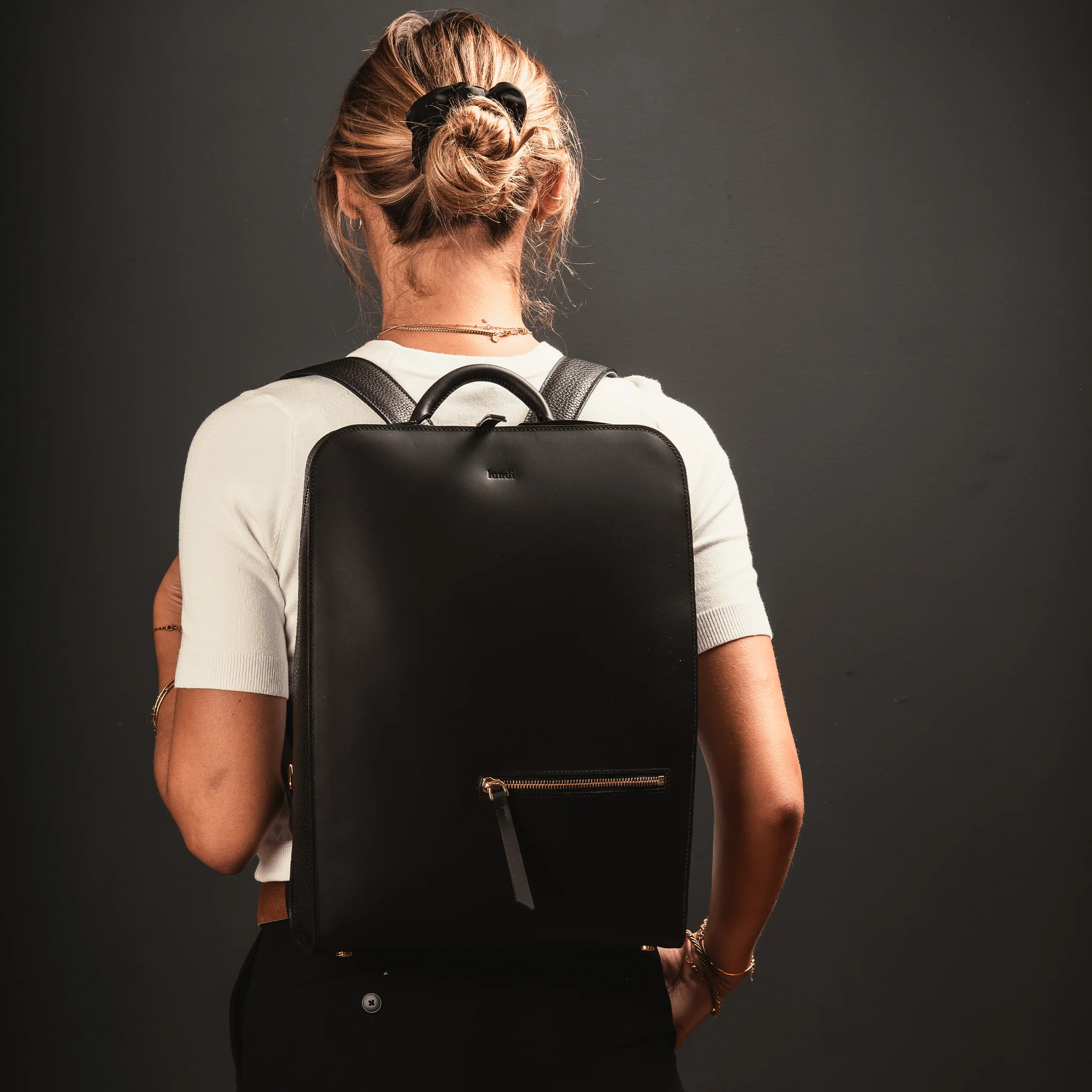CHIARA | Cuir noir - Imparfait #37 - Image 6