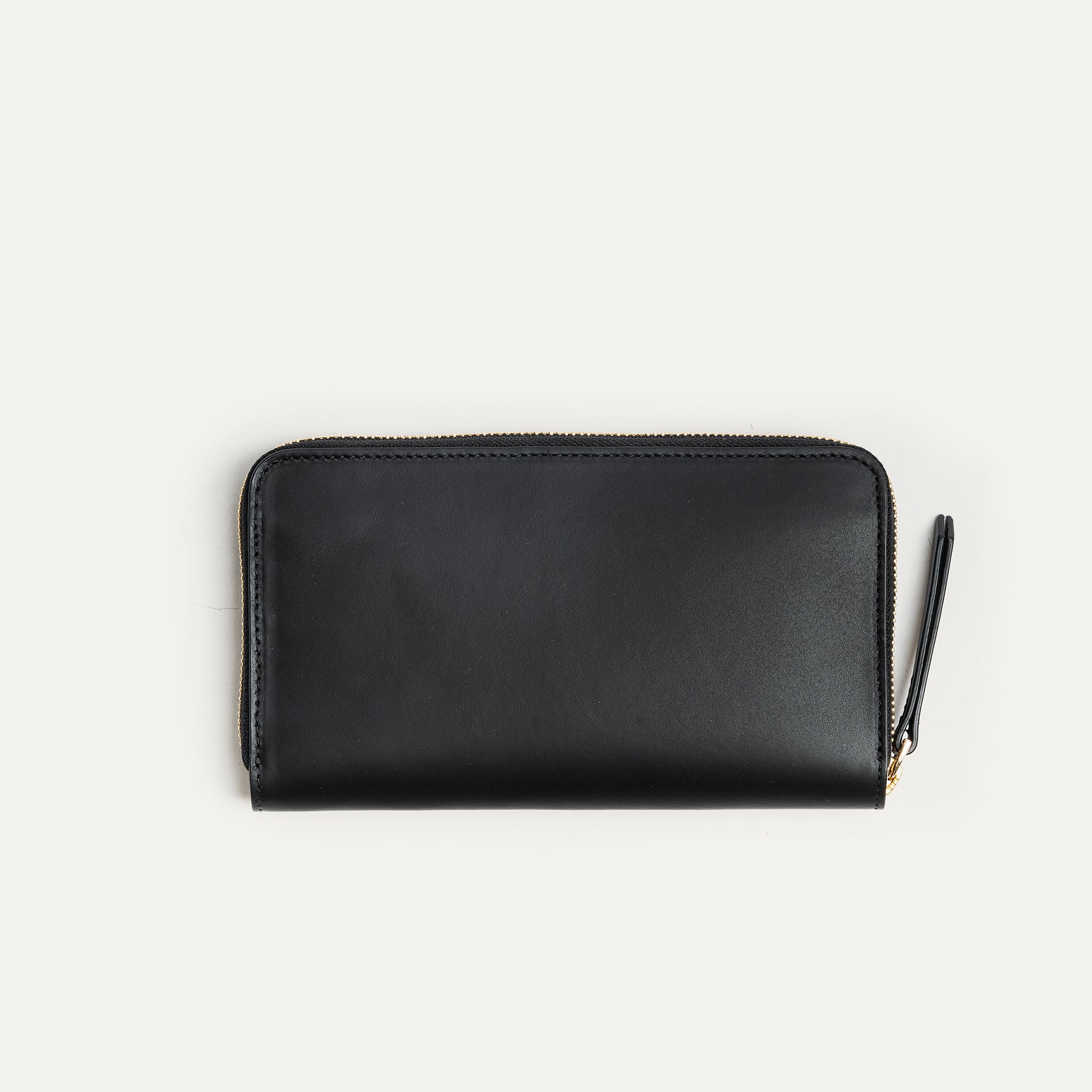 Compagnon en cuir lisse ~ STELLA - NOIR - Image 7
