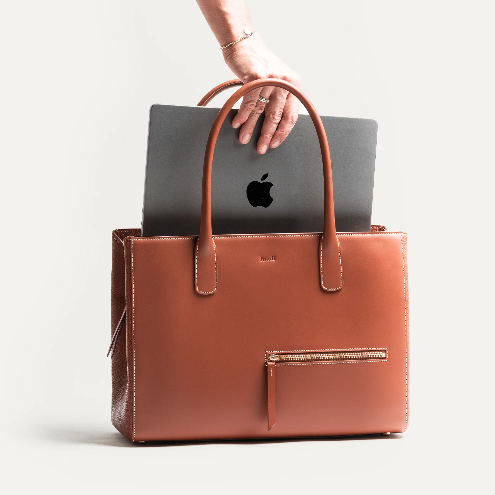 EMY | Cuir cognac - Imparfait #6 - Image 5