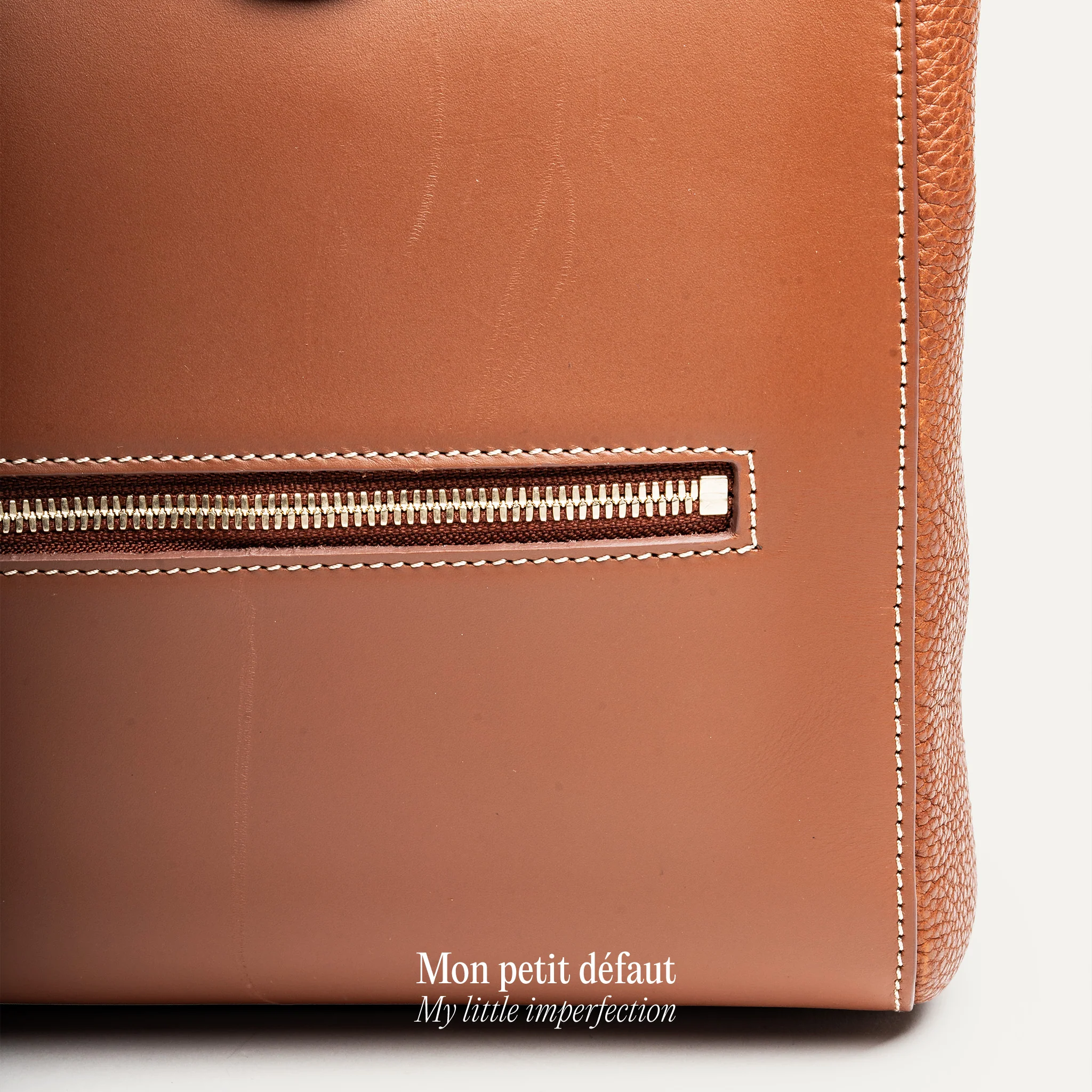 EMY | Cuir cognac - Imparfait #8 - Image 2