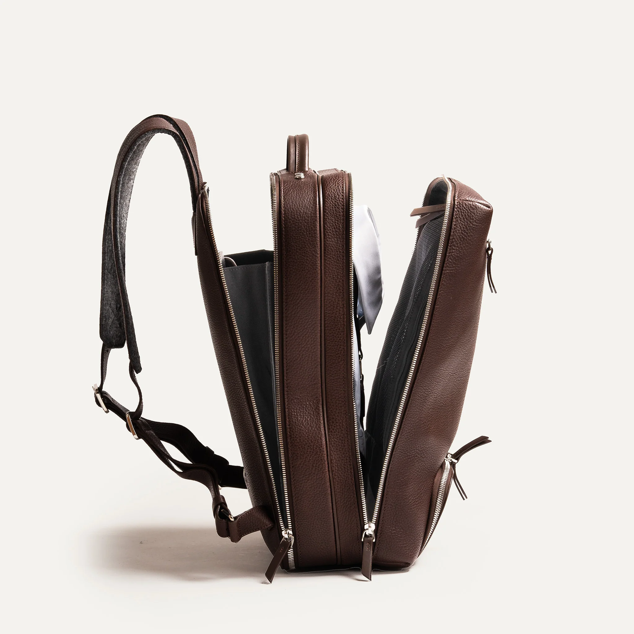 Sac à dos de voyage ~ GASPARD - MARRON - Image 11