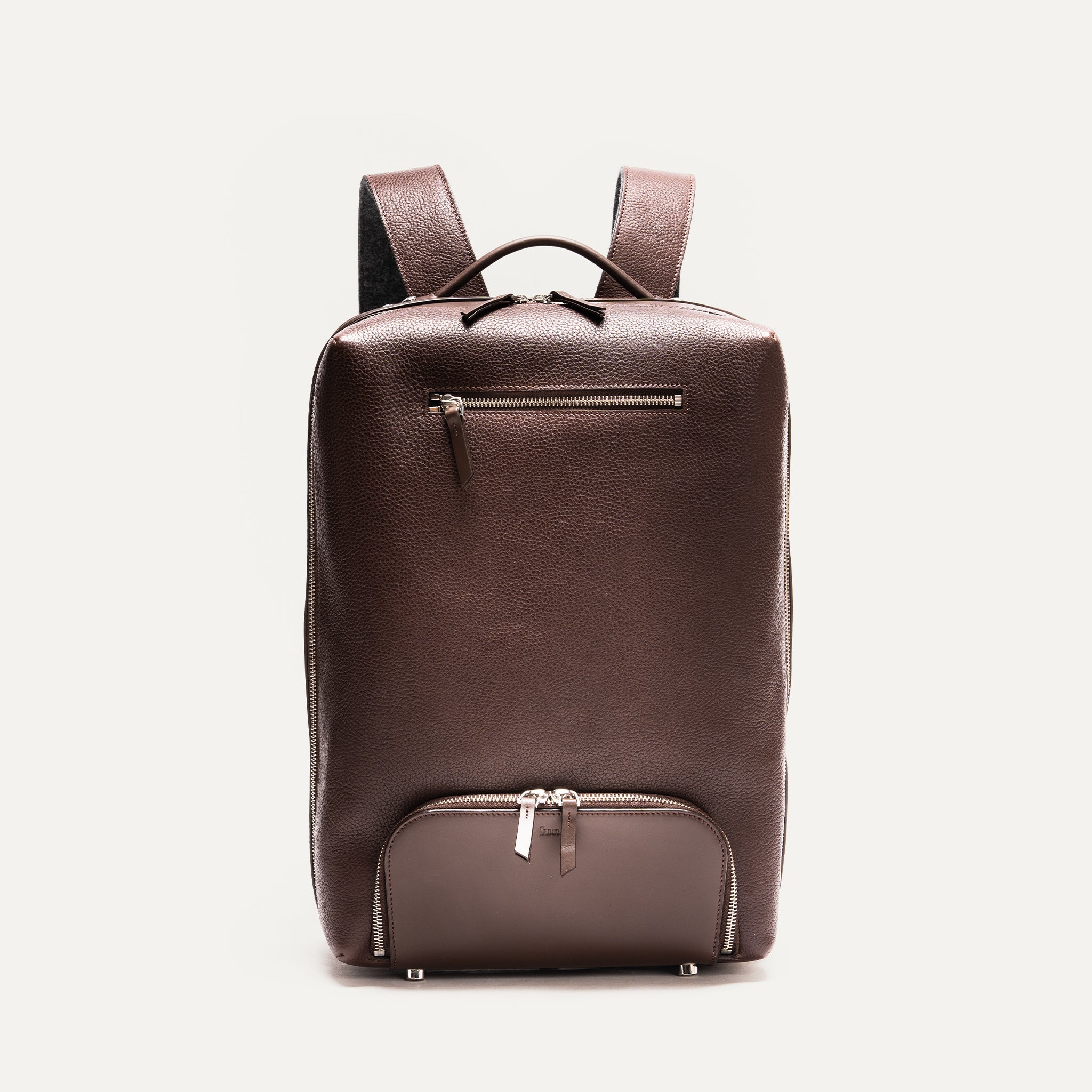 Sac à dos de voyage ~ GASPARD - MARRON - Image 4