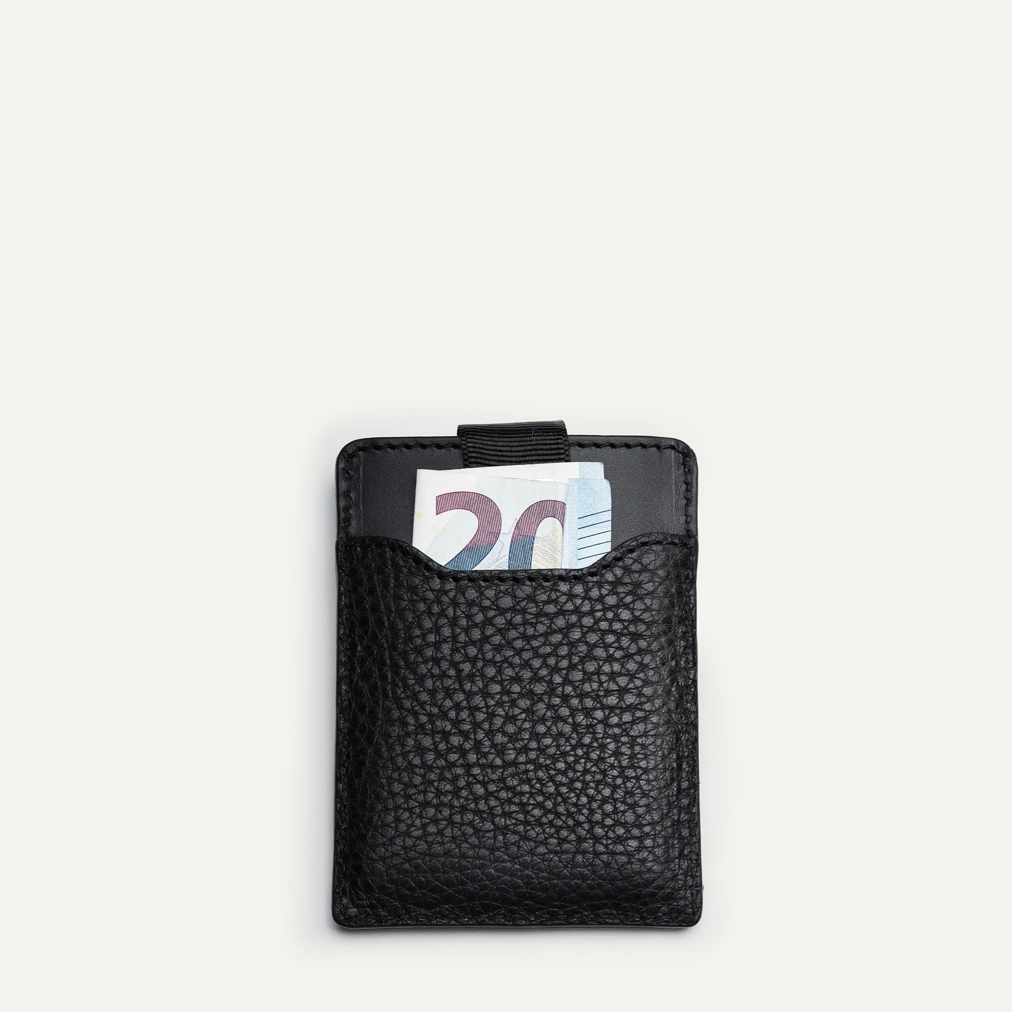 Porte-cartes compact en cuir ~ LOUIS - NOIR - Image 7