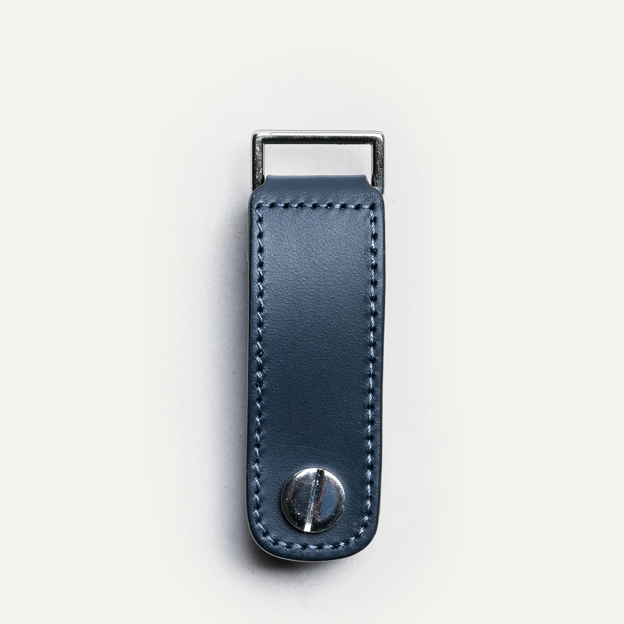 Porte-clés en cuir ~ LUCIO - MARINE - Image 10