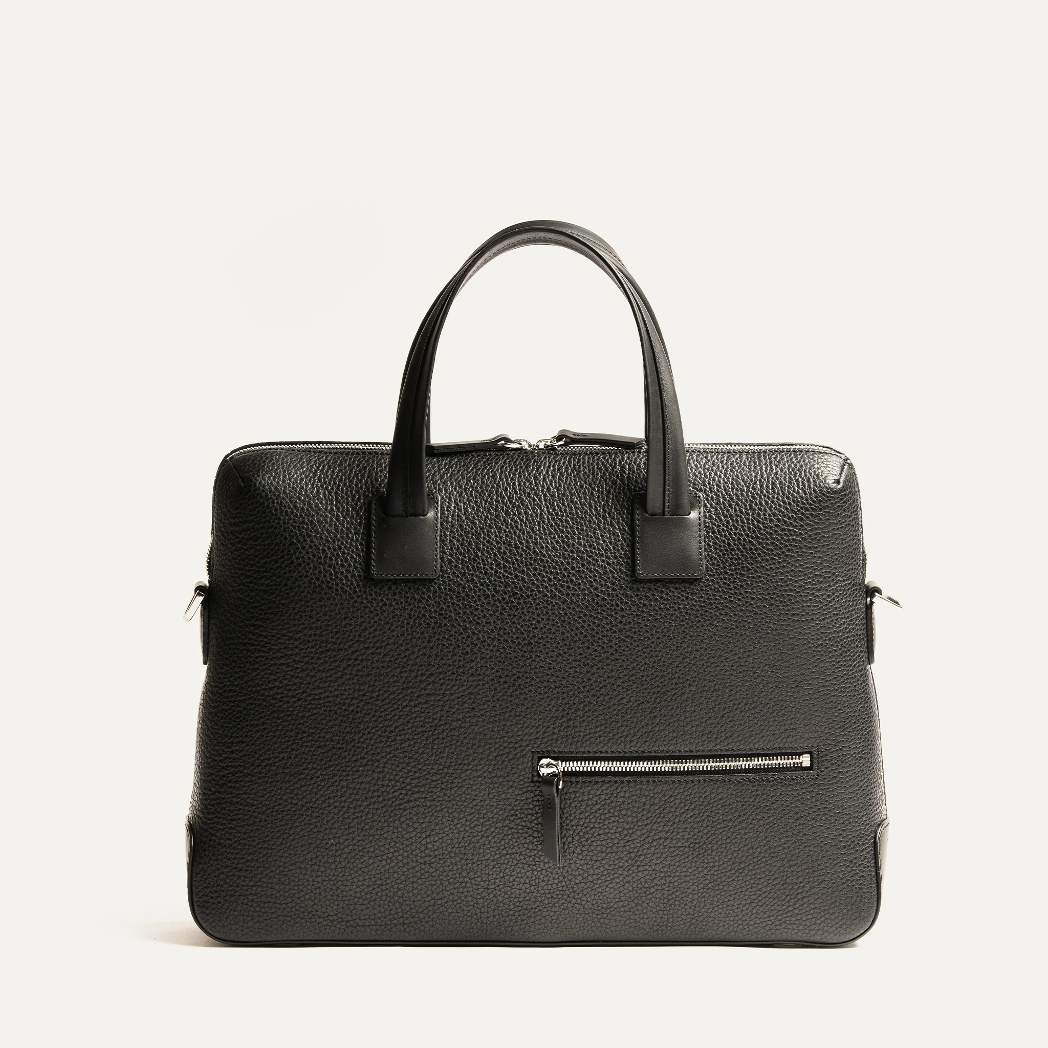 Porte-documents en cuir grainé ~ VALENTIN - NOIR - Image 6