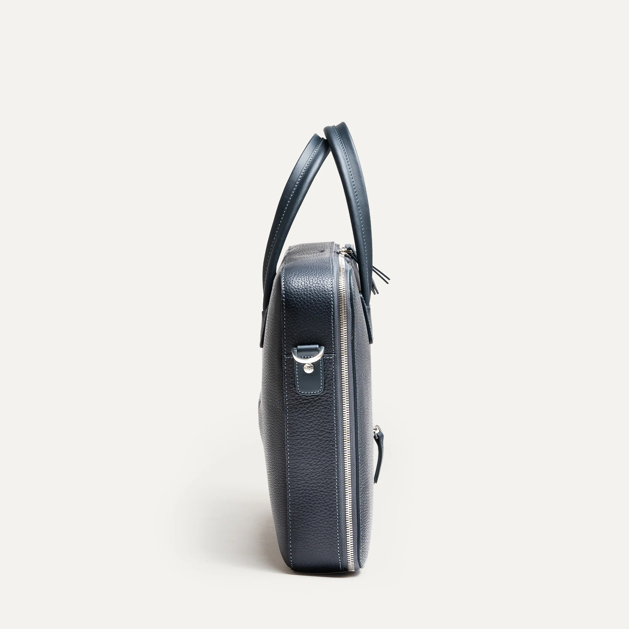Porte-documents en cuir grainé ~ OSCAR - MARINE - Image 9