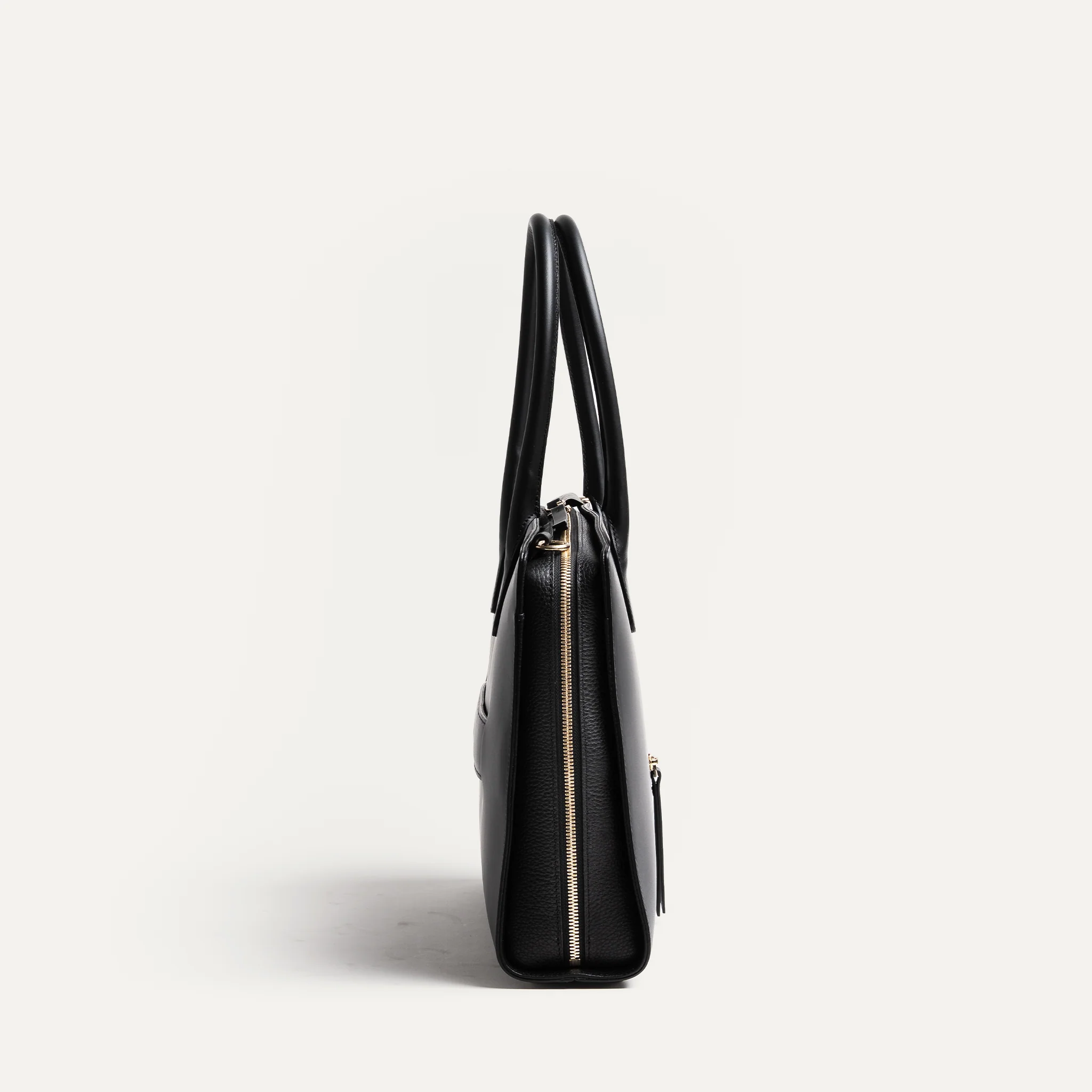 Porte documents en cuir lisse ~ MILIA - NOIR - Image 6