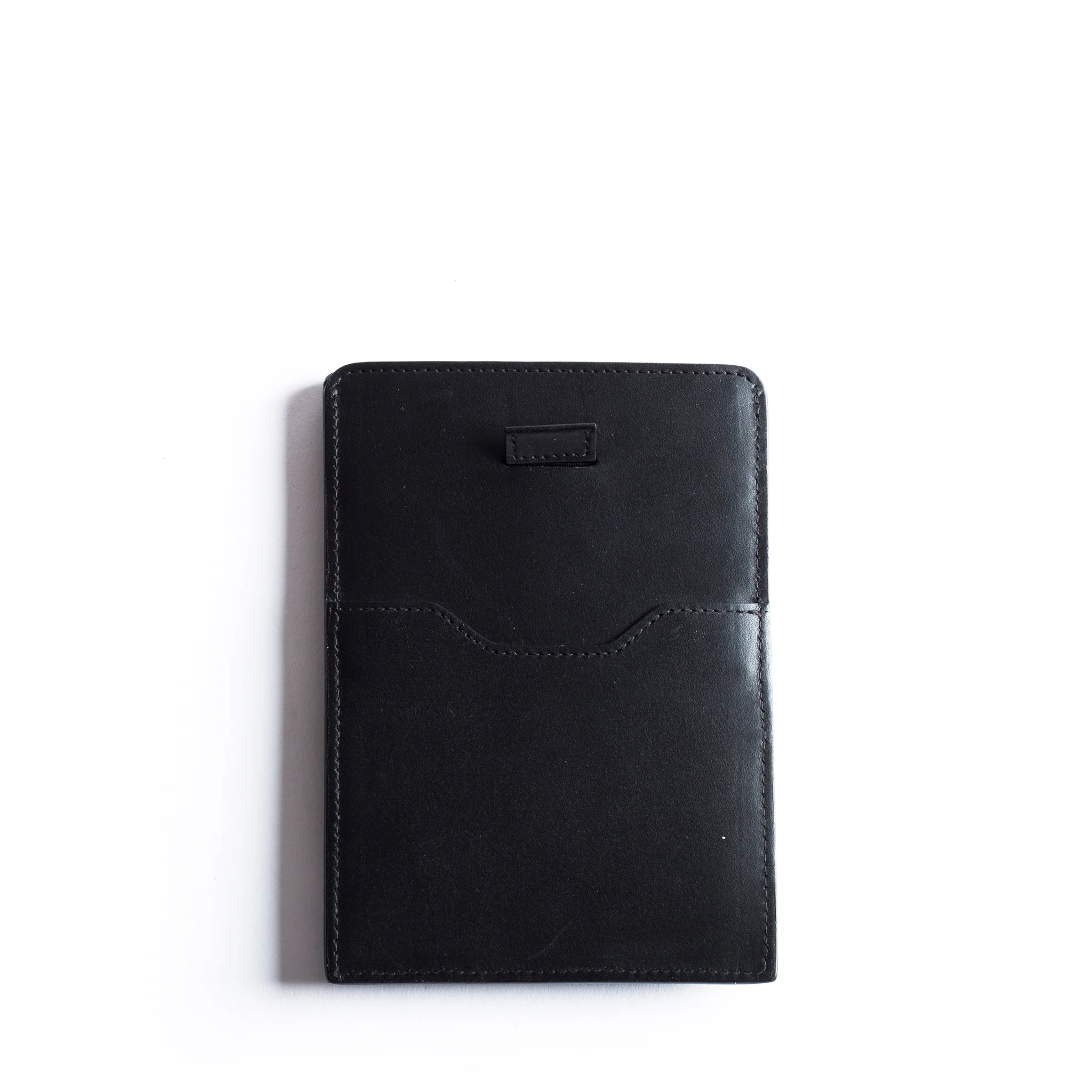 Porte passeport en cuir lundi | FLETCHER Noir - Image 3