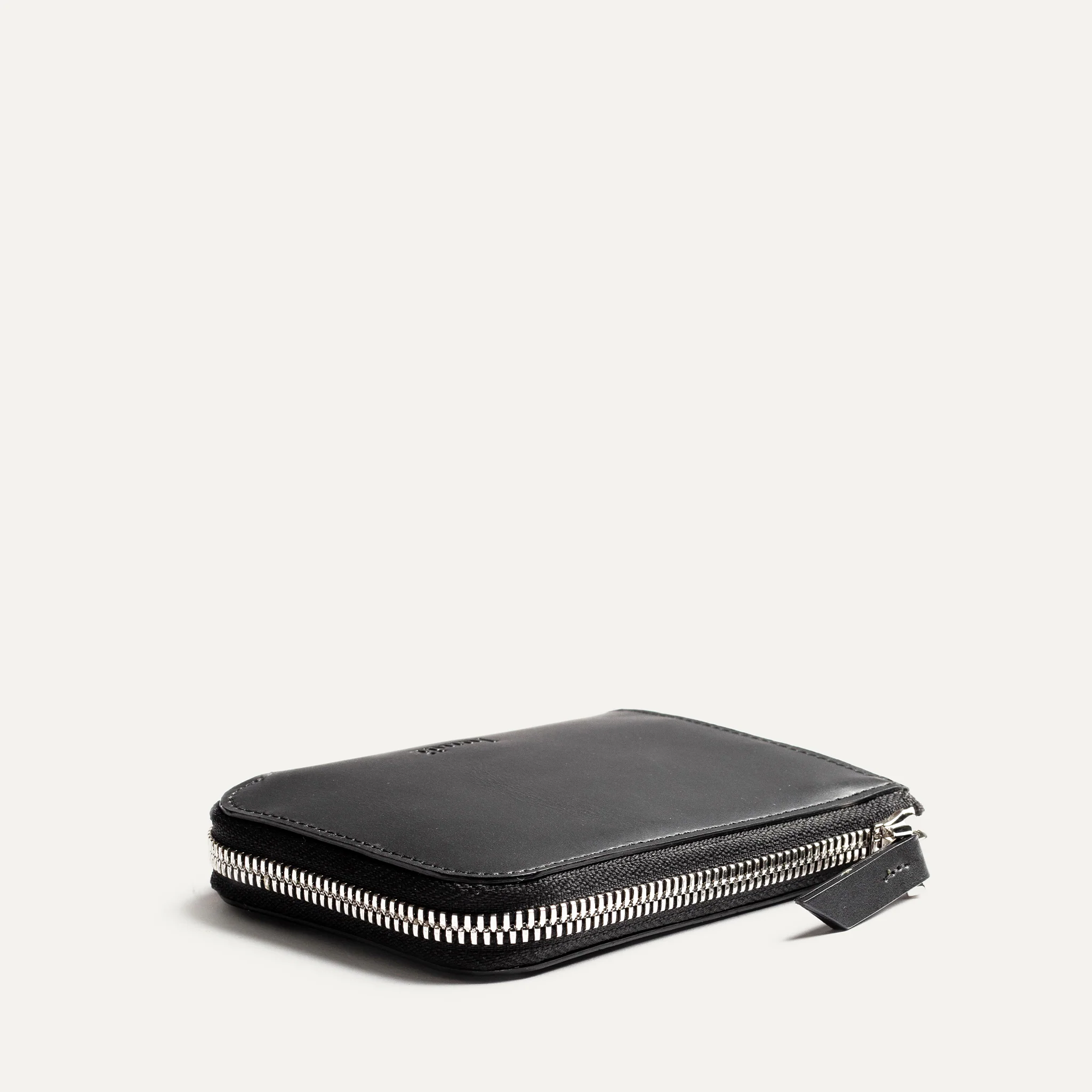 Portefeuille en cuir lisse ~ CHARLES - NOIR - Image 7