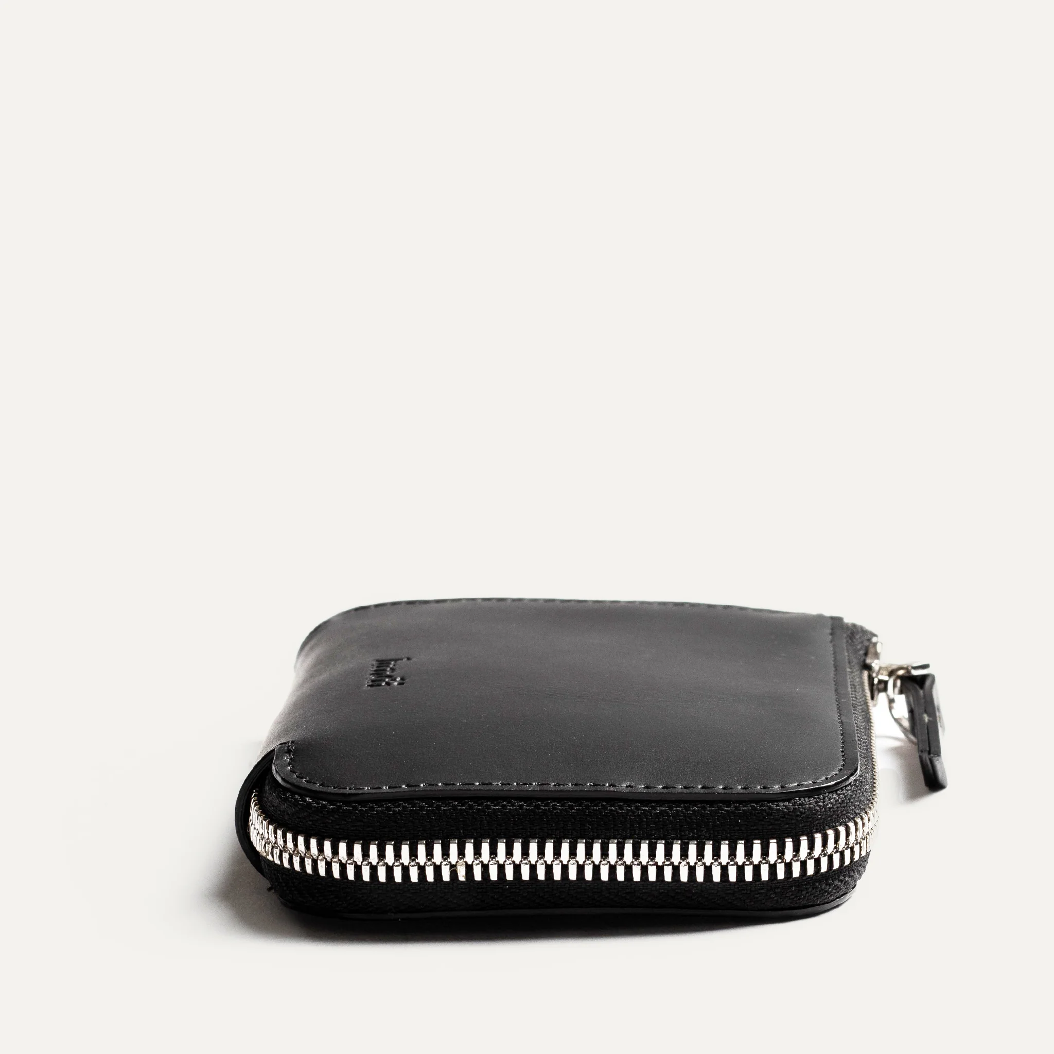 Portefeuille en cuir lisse ~ CHARLES - NOIR - Image 8