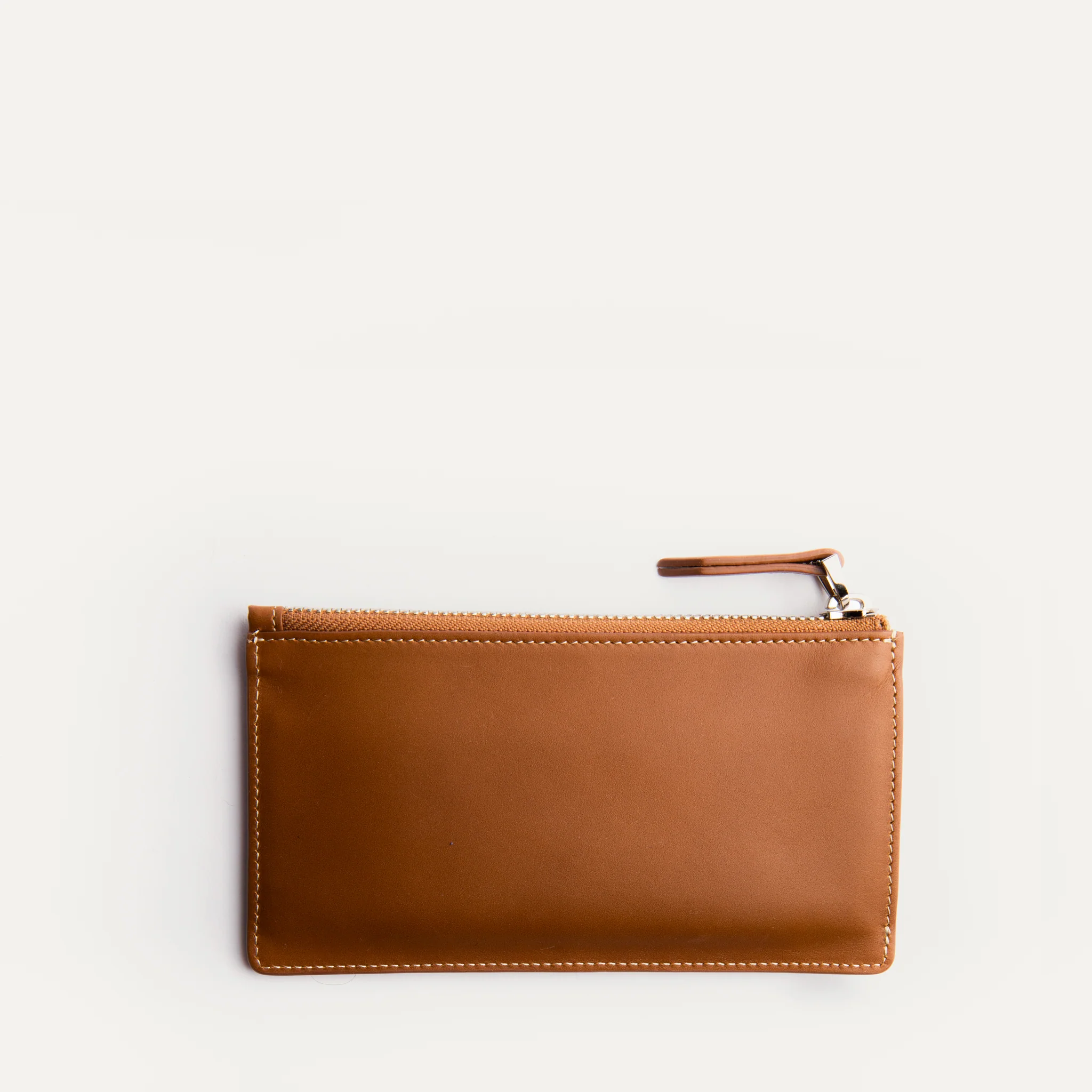 Portefeuille en cuir lisse ~ WINCH - COGNAC - Image 4