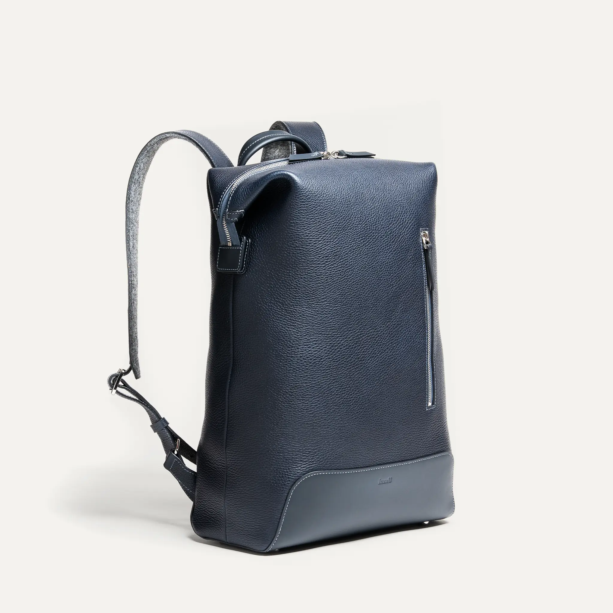 Sac à dos en cuir ~ ROMEO MARINE - Image 5