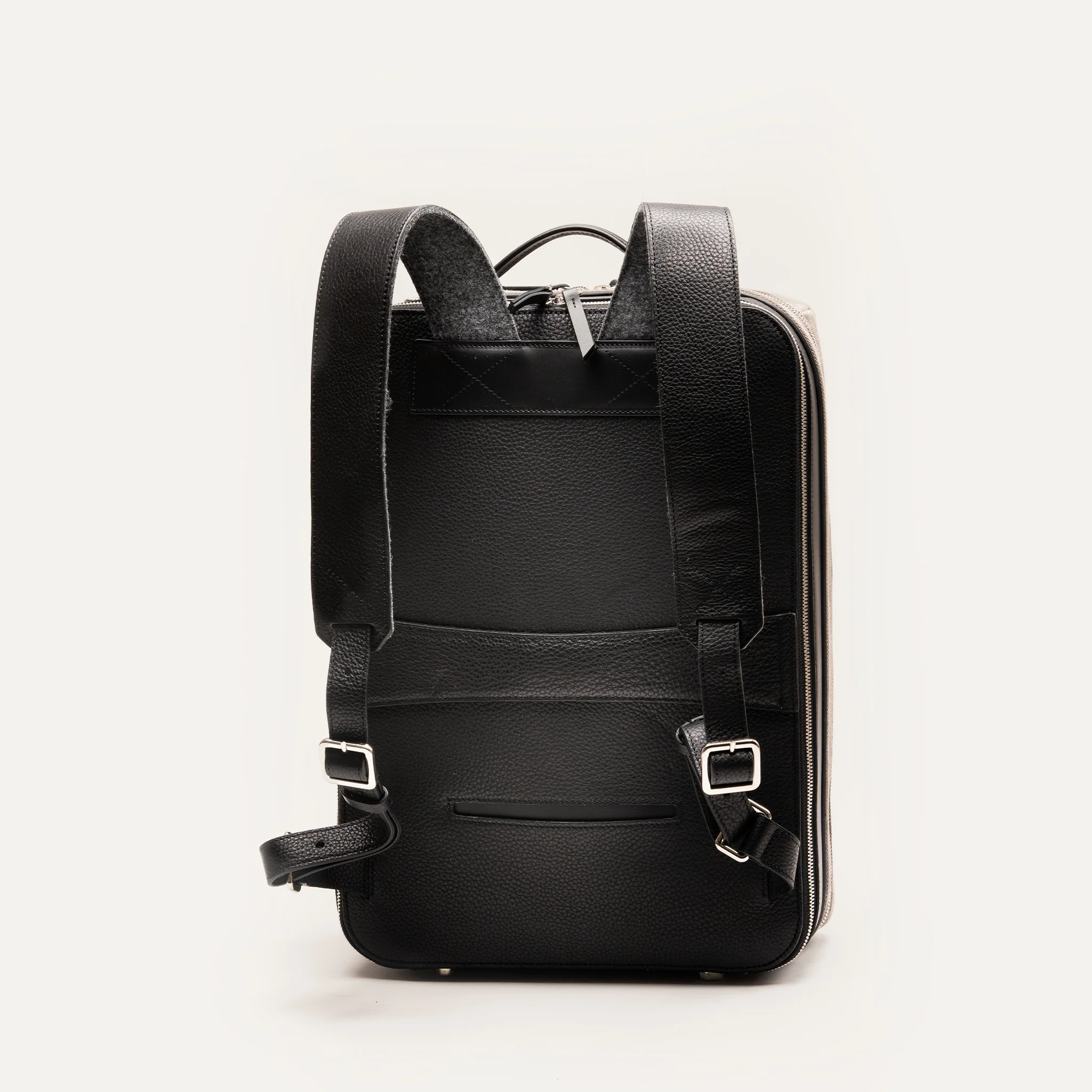 Sac à dos de voyage ~ ANTOINE II - GRIS & NOIR - Image 10
