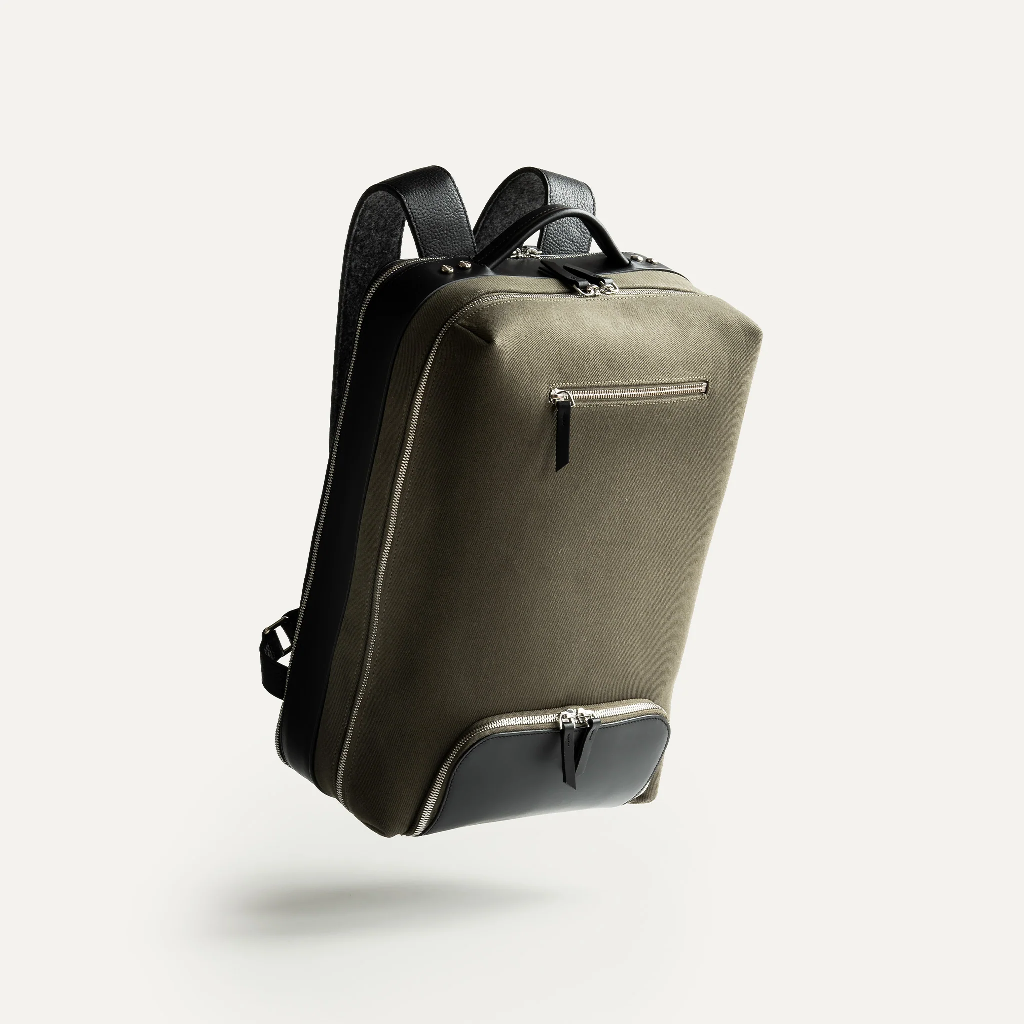 Sac à dos de voyage ~ ANTOINE II - KAKI & NOIR - Image 15