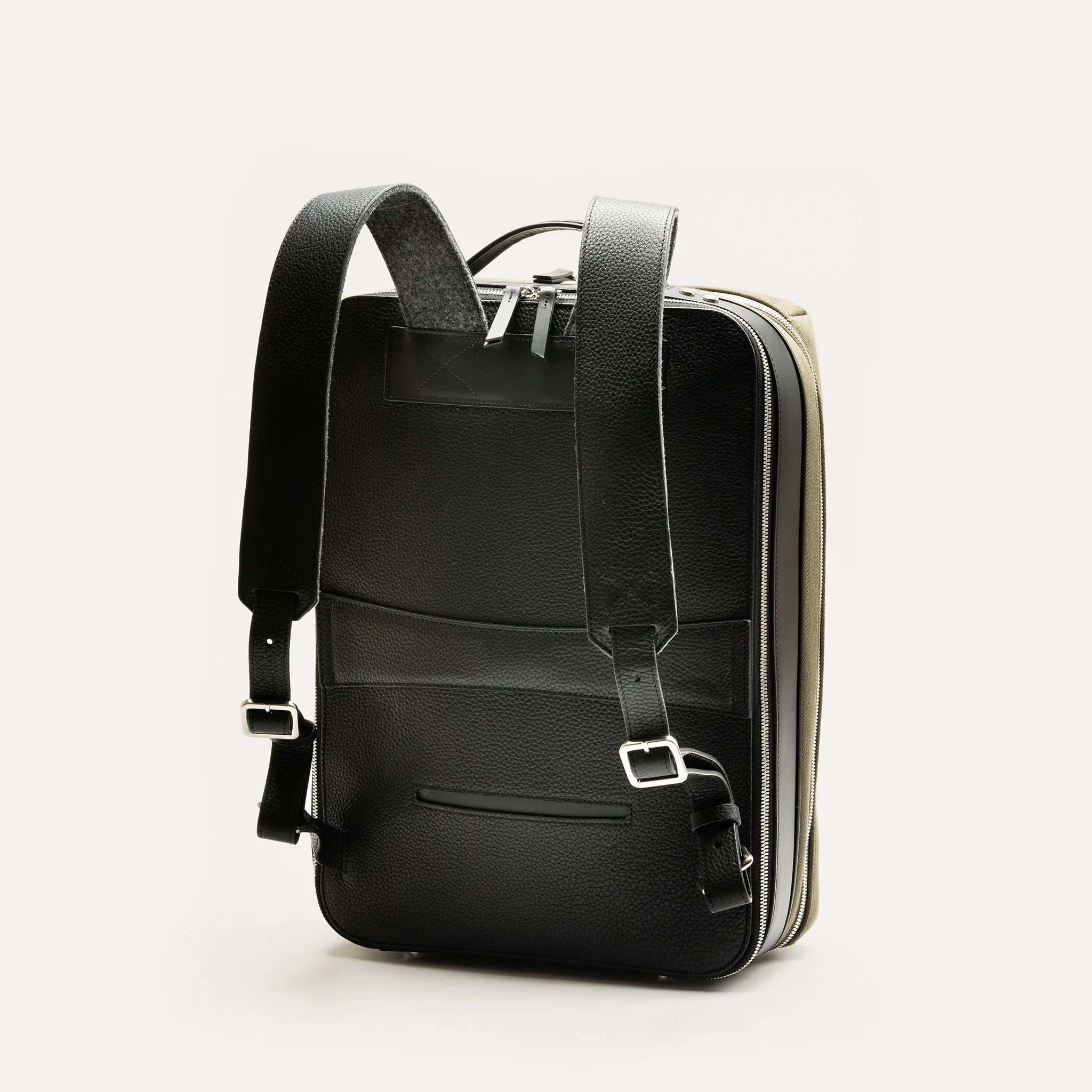 Sac à dos de voyage ~ ANTOINE II - KAKI & NOIR - Image 5