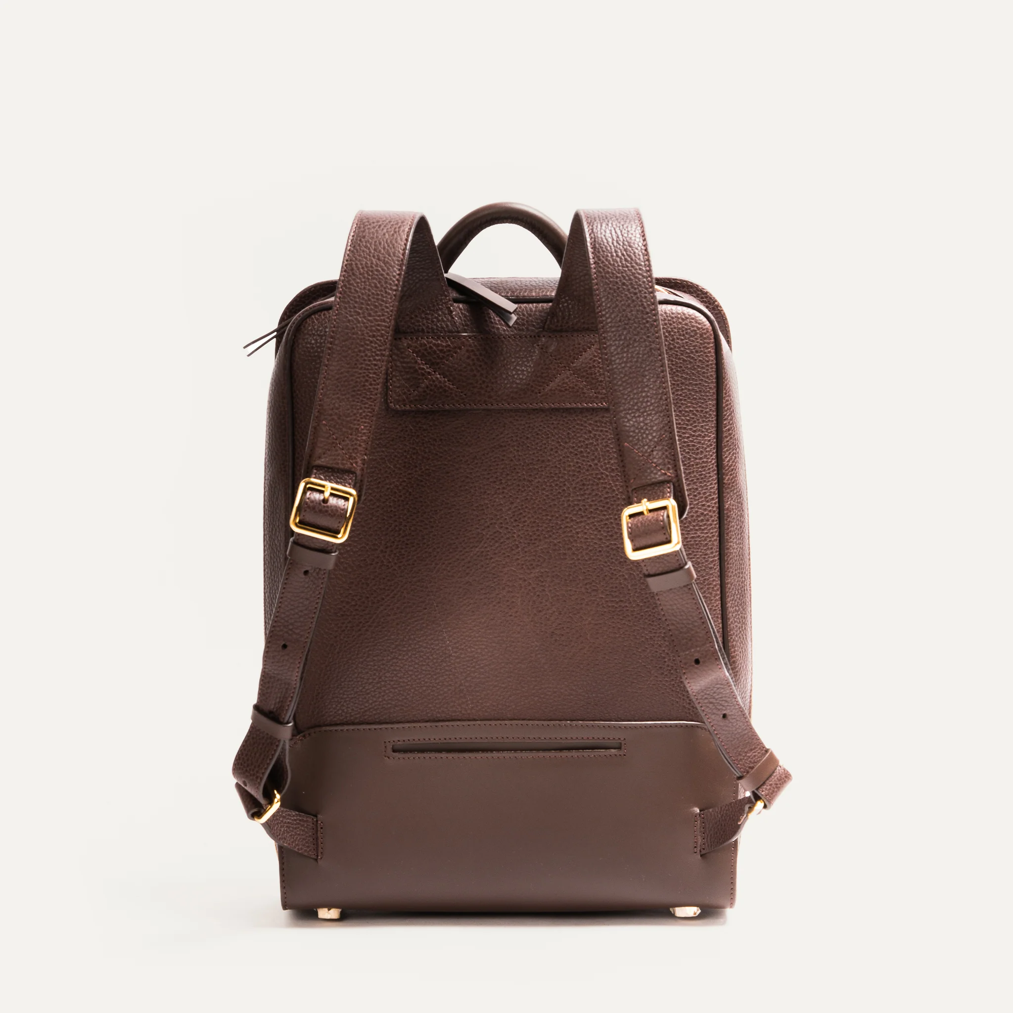 Sac à dos en cuir Femme ~ CHIARA - MARRON - Image 6