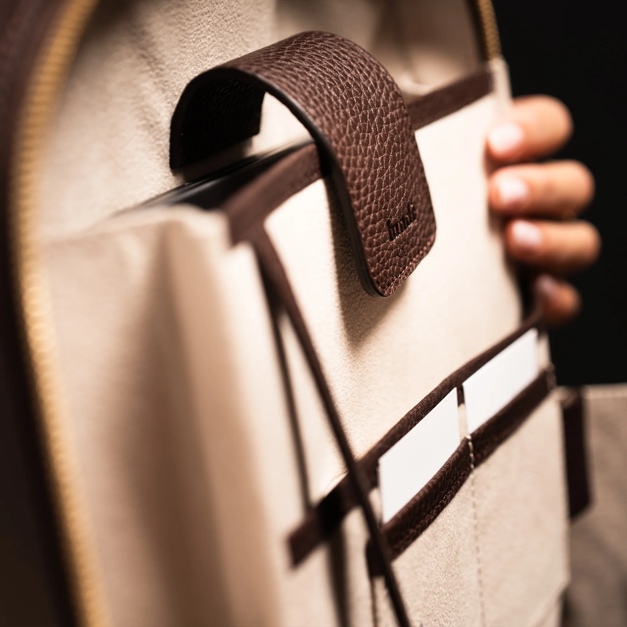 Sac à dos en cuir Femme ~ CHIARA - MARRON - Image 8