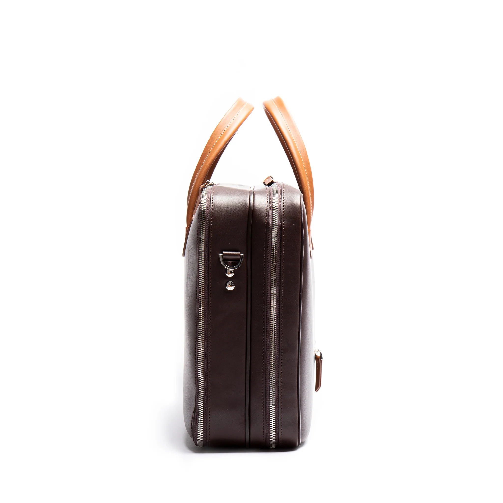 Sac ordinateur 36 heures lundi | BELLECOURT Marron et Cognac - Image 7