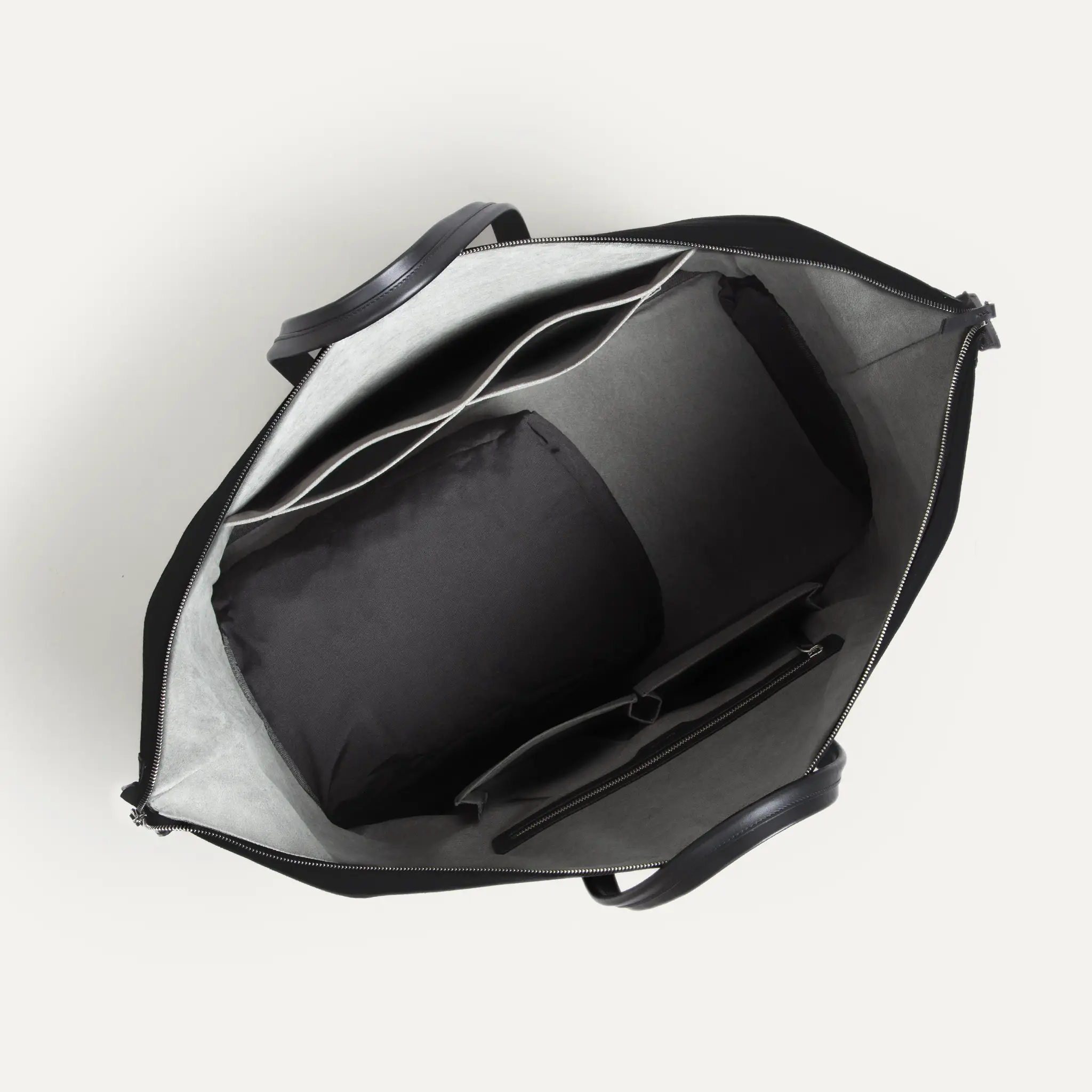 Sac de voyage Femme ~ REMINGTON ~ Toile Noire & cuir Noir - Image 8