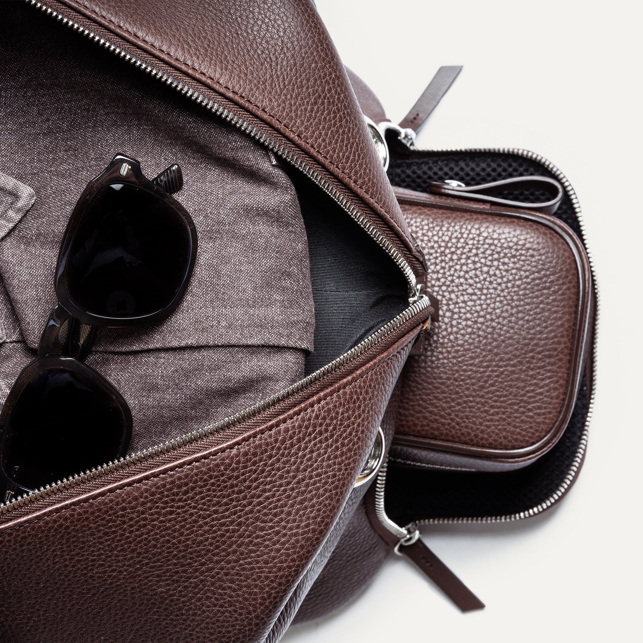 Sac week-end femme ~ WILSON - MARRON - Image 4