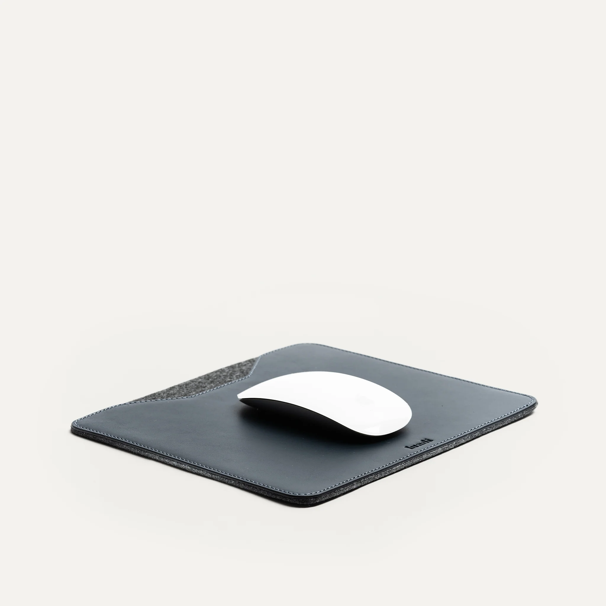 Tapis de souris en cuir ~ NINO - MARINE - Image 5