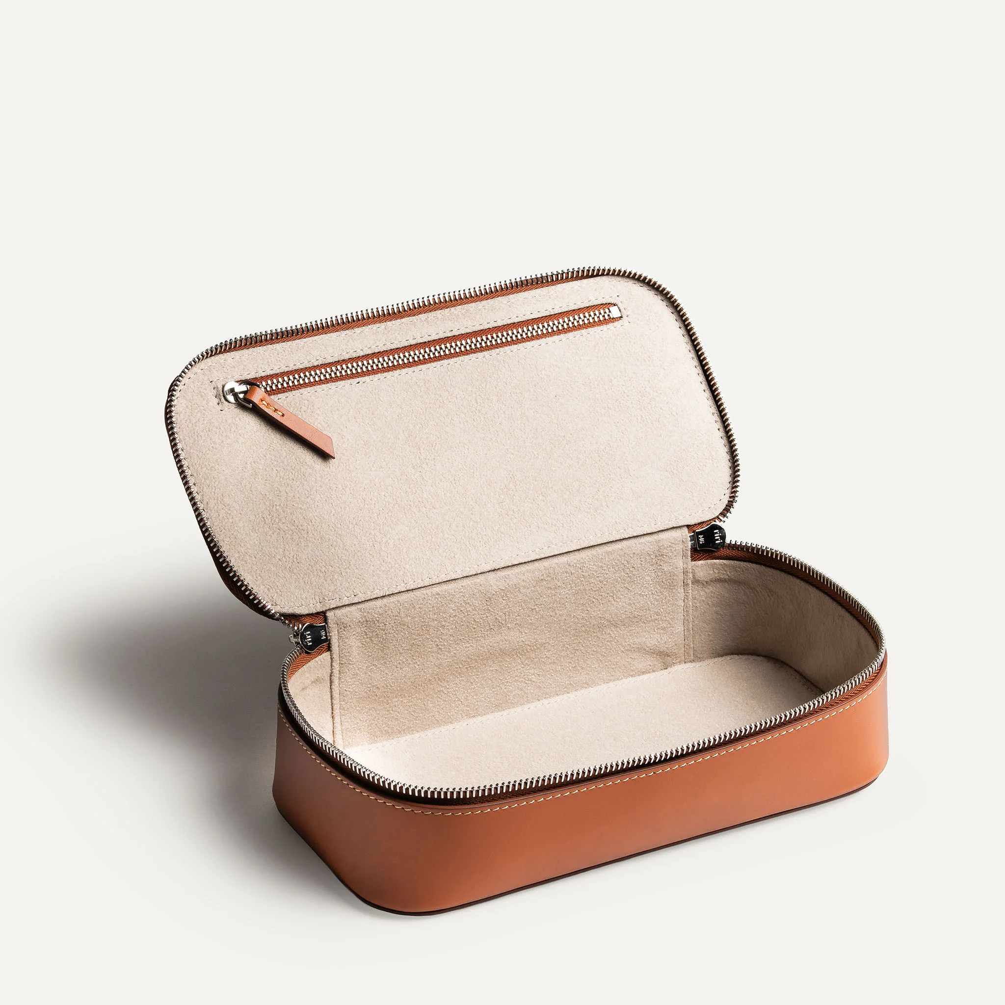 Trousse de toilette cuir ~ GINA II - COGNAC - Image 10