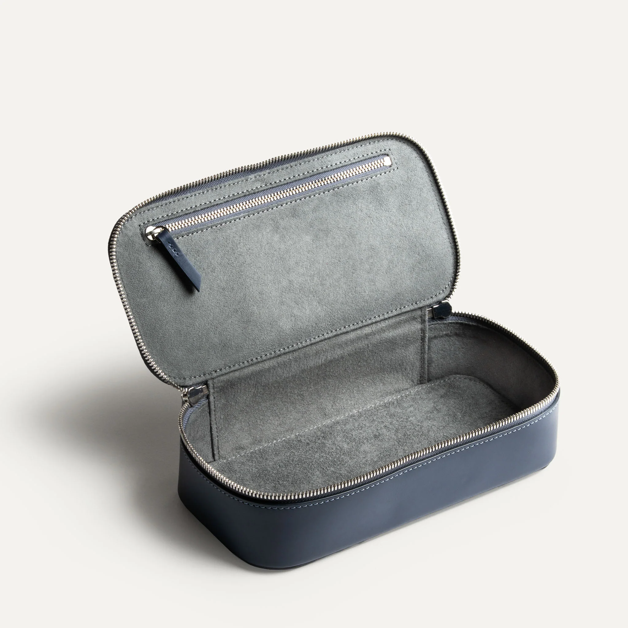 Trousse de toilette cuir ~ GINA II - MARINE - Image 6