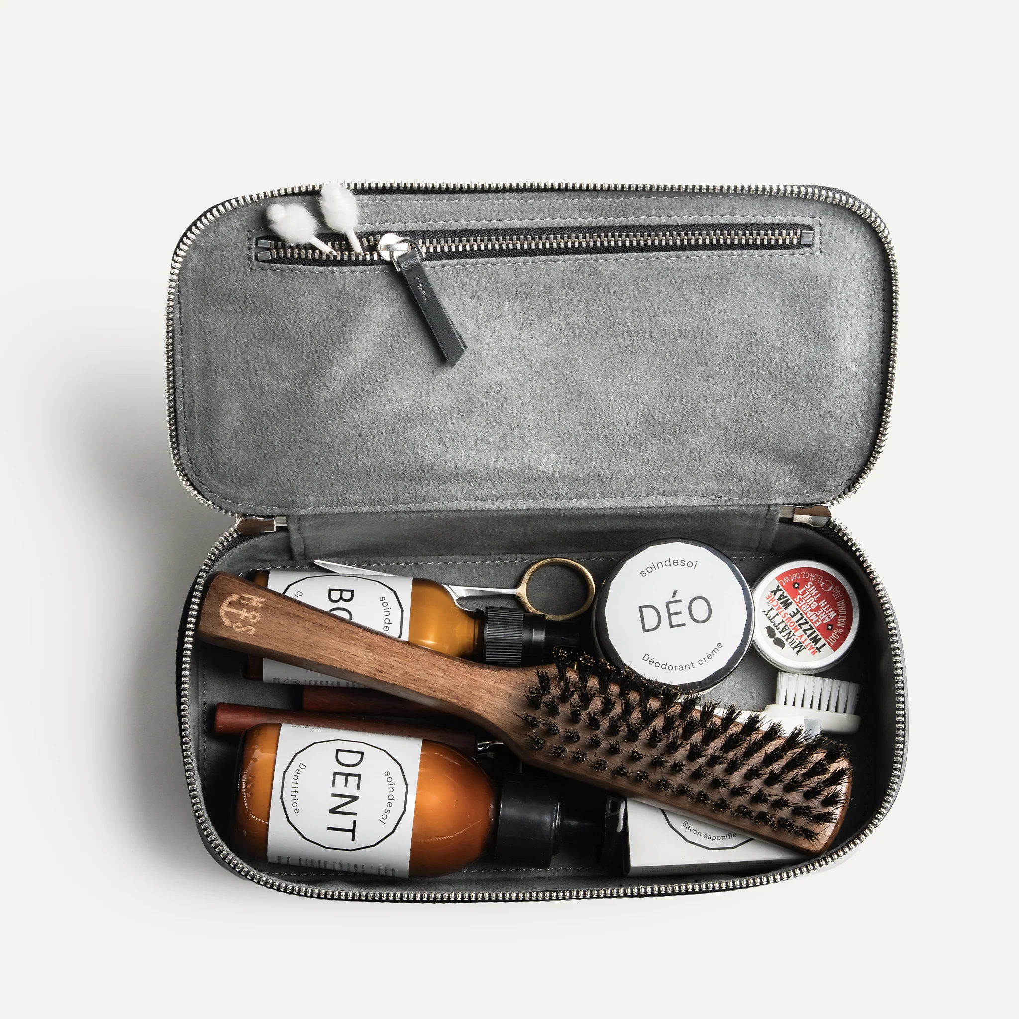 Trousse de toilette cuir ~ GINA II - NOIR - Image 10