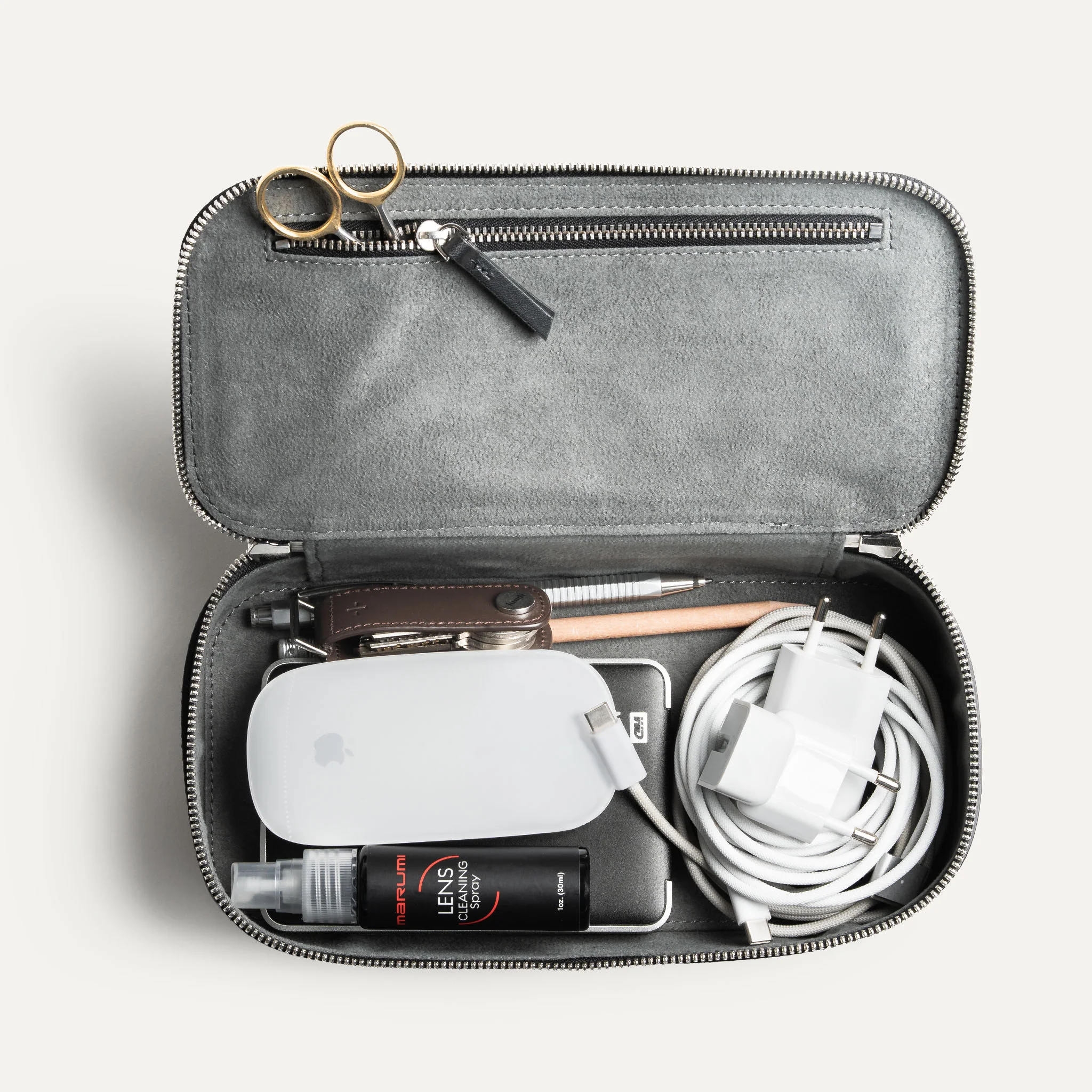 Trousse de toilette cuir ~ GINA II - NOIR - Image 11