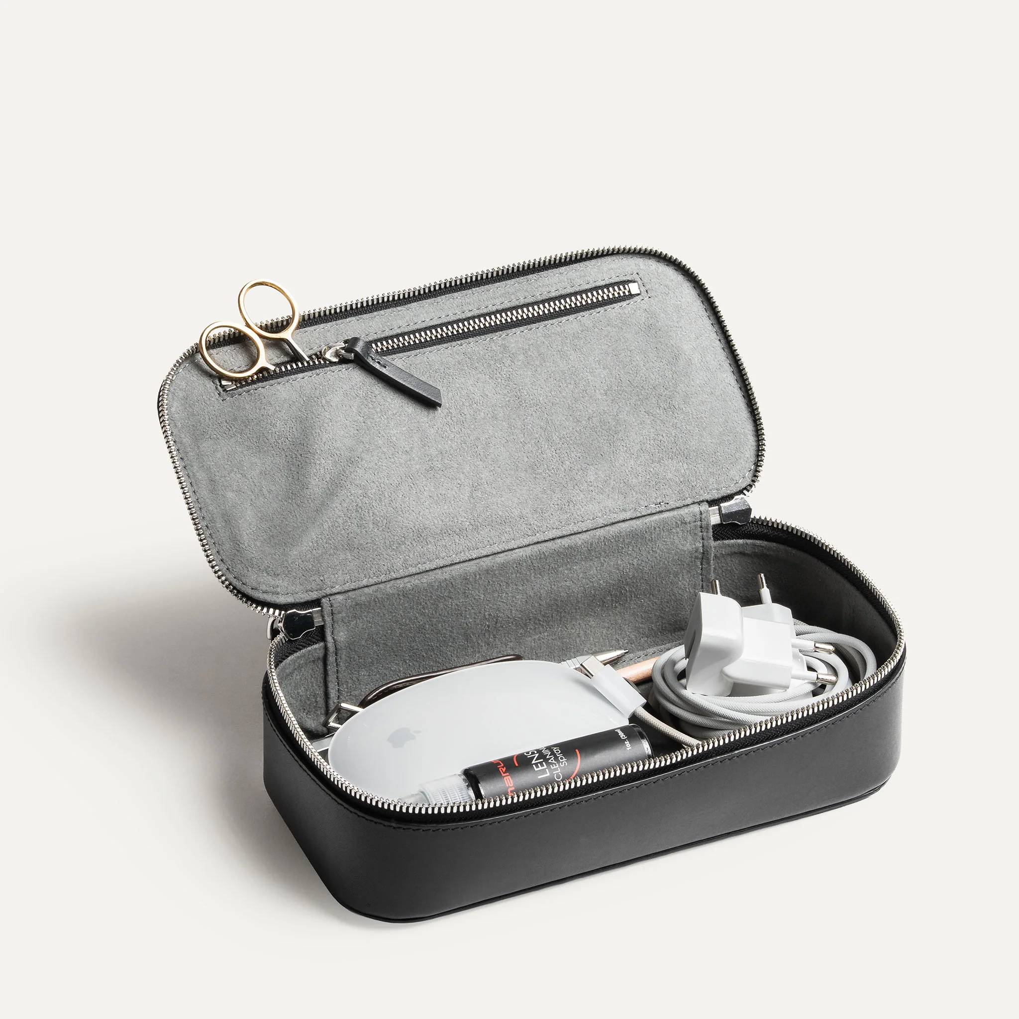 Trousse de toilette cuir ~ GINA II - NOIR - Image 12
