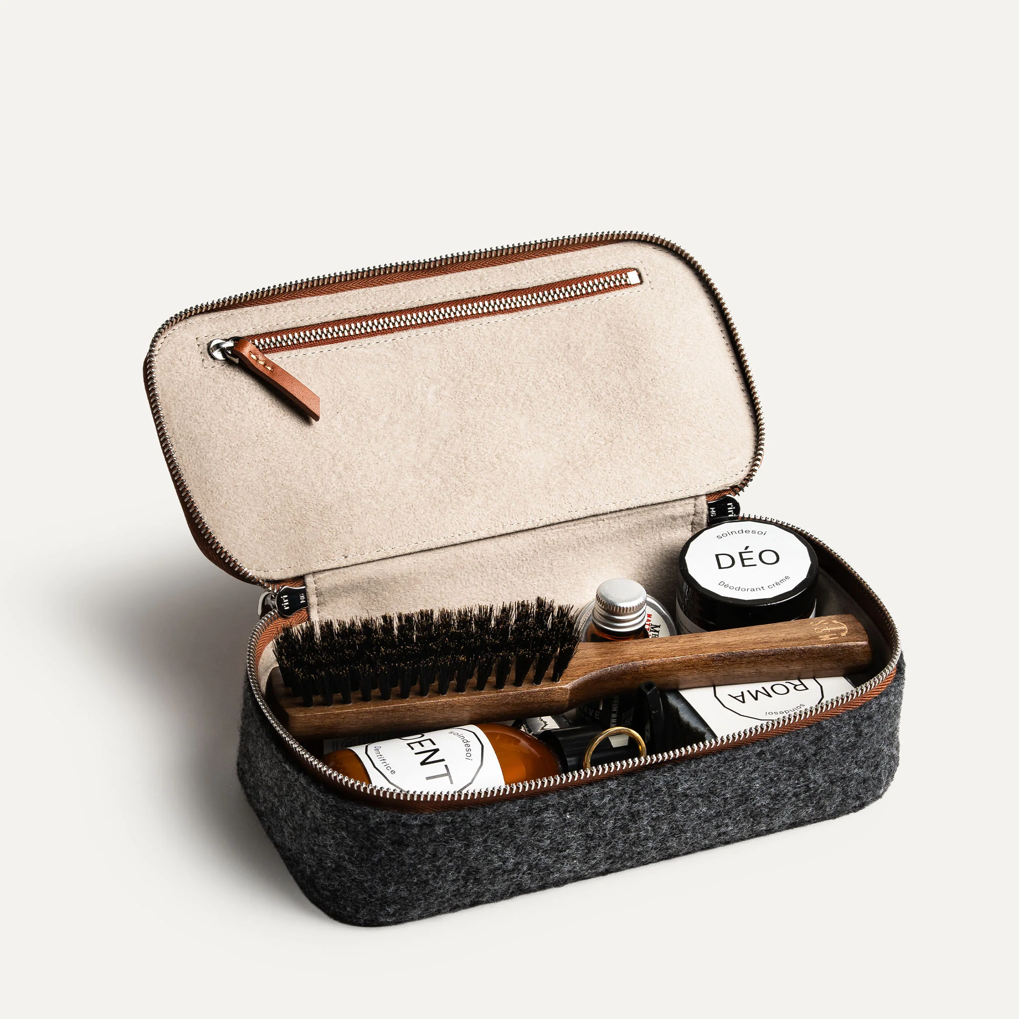 Trousse de toilette ~ JULIET II - COGNAC - Image 4