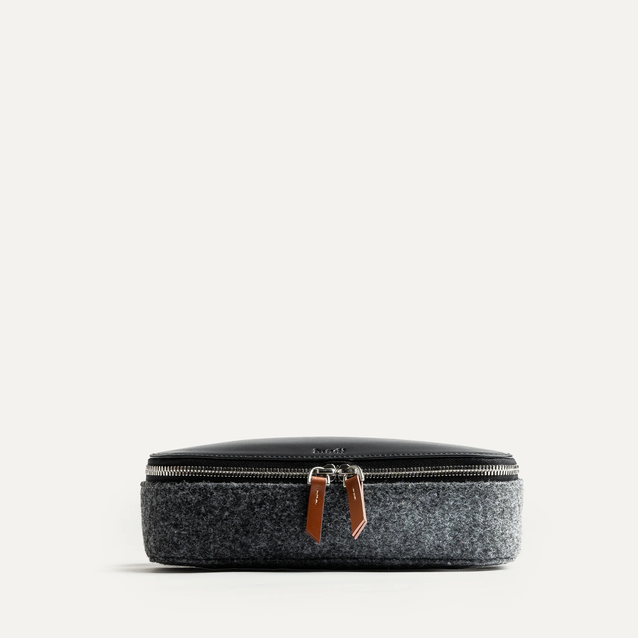 Trousse de toilette ~ JULIET II - NOIR & COGNAC - Image 3