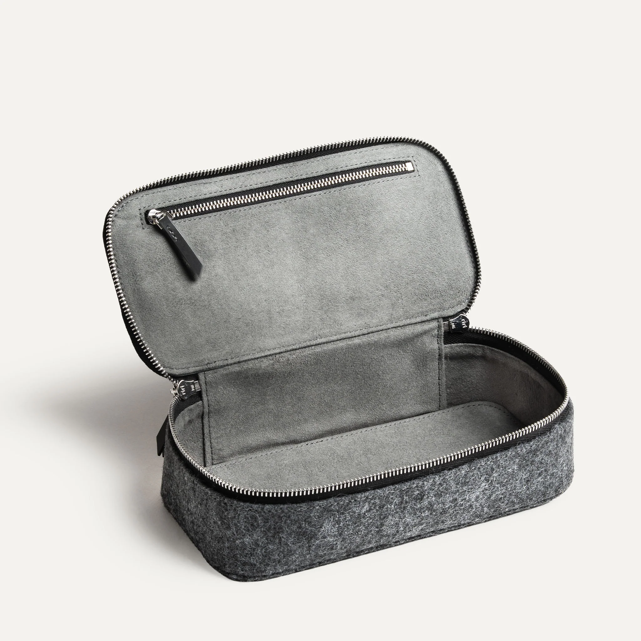 Trousse de toilette ~ JULIET II - NOIR & COGNAC - Image 9