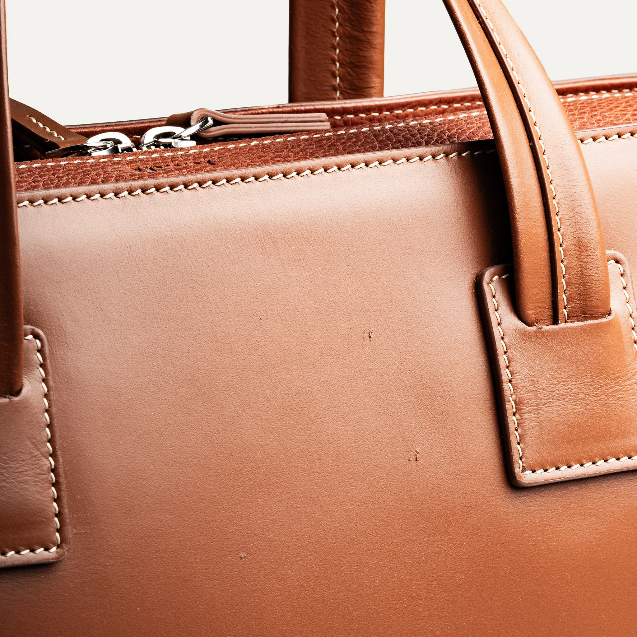 VICTOR L | Cuir Cognac - Imparfait #42 - Image 3
